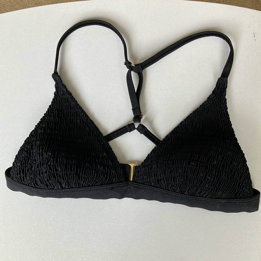 Black cami swimsuit top